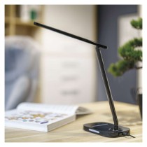 LED stolná lampa CARSON, čierna