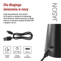 Lampa stołowa LED Garden JASON, ładowalna, CCT