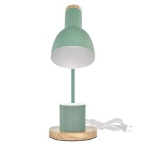 Lampa biurkowa POPPY na żarówkę E27, zielona