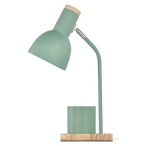 Lampa biurkowa POPPY na żarówkę E27, zielona