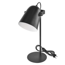 Lampa biurkowa NINA na żarówkę E27, czarna