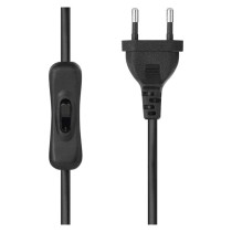 Lampa biurkowa NINA na żarówkę E27, czarna