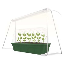 LED svetilka za rastline polnega spektra za setev, 28 LED diod, časovnik