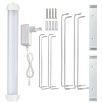 LED svetilka za rastline polnega spektra za setev, 28 LED diod, časovnik