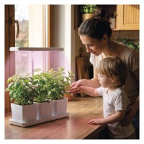 LED GROW pestovateľská lampa 7 W, časovač, stmievateľná lampa, biela