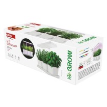 LED GROW pěstební lampa 7 W, časovač, stmívatelná, bílá