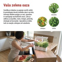 LED svetilka za rastline, polnega spektra, 30 LED diod, notranja, časovnik, zatemnljiva