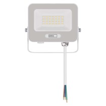 LED reflektor GLARO 20W, biely, IP65, 2000 lm, neutrálna biela