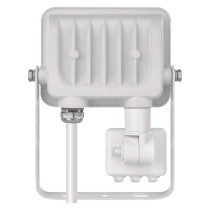 Naświetlacz LED GLARO PIR 10 W, biały, IP54, 1000 lm, neutralna biel