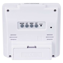 Digitális hőmérő páratartalom-mérővel, vezeték nélküli érzékelővel, óra, dátum E0114