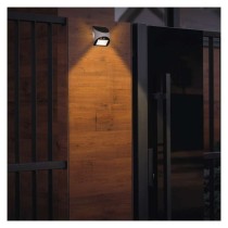 Solární LED svítidlo LUMI s pohybovým čidlem, bílé, neutrální bílá