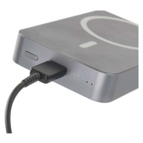 EMOS Powerbank WI 1046, 10 000 mAh, 20 W+Wireless, szürke