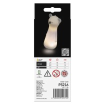 Nabíjacie svietidlo LED s nočným osvetlením P3216, 25 lm, 1200 mAh