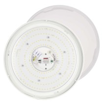 Oprawa sufitowa LED TIVI, MW sensor, okrągła biała 8,6W, IP44, neutralna biel, czujnik MW