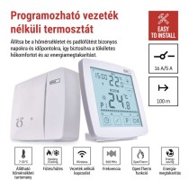 Programozható vezeték nélküli OpenTherm szobatermosztát P56A11