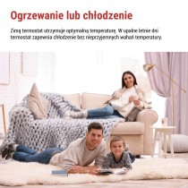 Termostat bezprzewodowy, pokojowy, programowalny z OpenTherm, P56A11