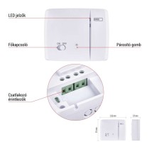 Programozható vezeték nélküli OpenTherm szobatermosztát P56A11