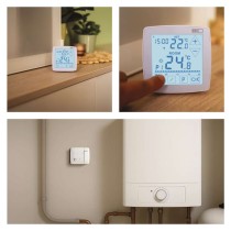 Programozható vezeték nélküli OpenTherm szobatermosztát P56A11