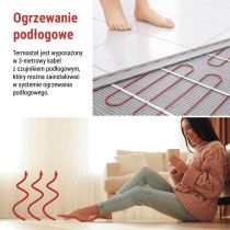 Programowalny termostat pokojowy, przewodowy z OpenTherm, P56A01