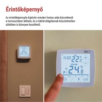 Programozható vezetékes OpenTherm szobatermosztát P56A01