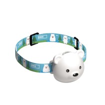 Latarka czołowa MIŚ LED SMD, 80lm Li-Pol ładowalna