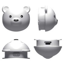 Latarka czołowa MIŚ LED SMD, 80lm Li-Pol ładowalna