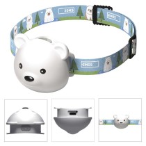 Latarka czołowa MIŚ LED SMD, 80lm Li-Pol ładowalna