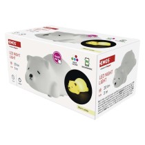 LED noční světlo medvěd P3325, nabíjecí