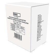 Bezúdržbový olovený akumulátor 12 V/4,5 Ah, faston 4,7 mm