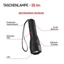 LED Taschenlampe P3210, 55 lm, 2× AA