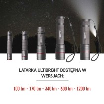 Latarka metalowa CREE LED Ultibright 60, 170lm, 1xAA