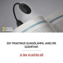 EMOS LED olvasólámpa csiptethető 10lm