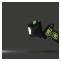 COB LED + LED čelovka P3536, 220 lm, 100 m, 3x AAA