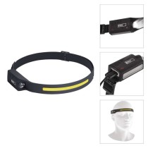 COB LED nabíjecí čelovka P3541, 380 lm, 30 m, Li-Pol 1200 mAh