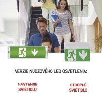 LED Núdzové svietidlo CESSI 3W 3H MT