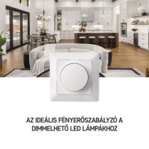 Triac 6. sz. fényerő-szabályozó szabályozható LED-izzókhoz