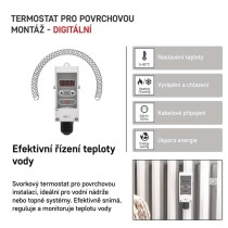 Příložný manuální termostat P5683