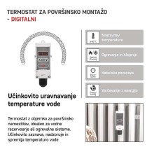 Nadometni mehanski termostat P5683