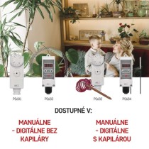 Príložný manuálny termostat P5683