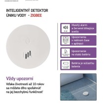 GoSmart Detektor úniku vody P56000S ZigBee