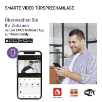 GoSmart Video-Türsprechanlage-Set EMOS IP-750A mit WiFi