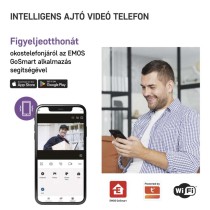GoSmart Otthoni wifis video kaputelefon szett EMOS IP-750A
