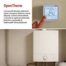 Programozható vezetékes OpenTherm szobatermosztát P56A02