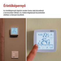 Programozható vezetékes OpenTherm szobatermosztát P56A02