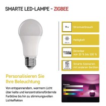 LED Lampe GoSmart A60 / E27 / 9 W (60 W) / 806 lm / RGB / dimmbar / Zigbee