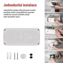 LED Nouzové svítidlo NESSI 3W 3h IP66