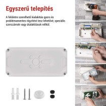 EMOS LED vészvilágító lámpatest NESSI 3W 3 óra IP66