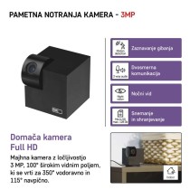 GoSmart Vrtljiva kamera IP-110 CUBE z WiFi