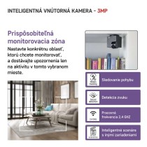 GoSmart Otočná kamera IP-110 CUBE s WiFi