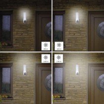 GoSmart Venkovní otočná kamera IP-310 TORCH s WiFi a světlem, bílá
